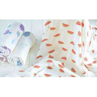 Gauze Muslin Diaper 120 * 120 - Watermelons buy in online store 2
