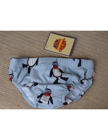 Baby smelting for pool and sea Penguins gray 80-86 buy in online store Baby smelting for pool and sea Penguins gray 80-86 buy in online store