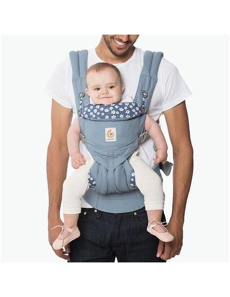 Ergonomic Ergo Backpack Ergobaby Ergo Baby Omni 360 Blue Daisies buy in online store