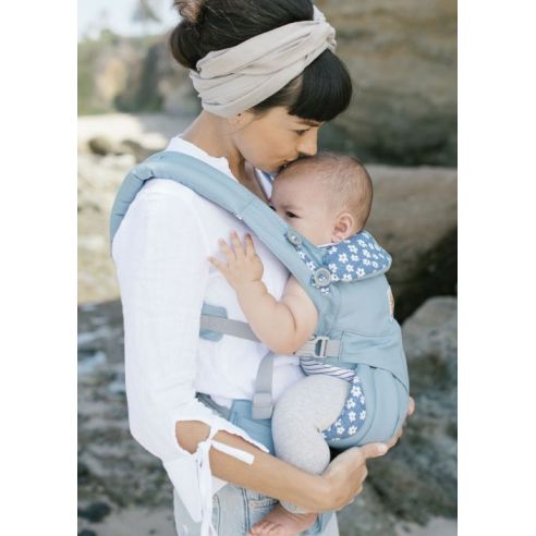 Ergonomic Ergo Backpack Ergobaby Ergo Baby Omni 360 Blue Daisies buy in online store