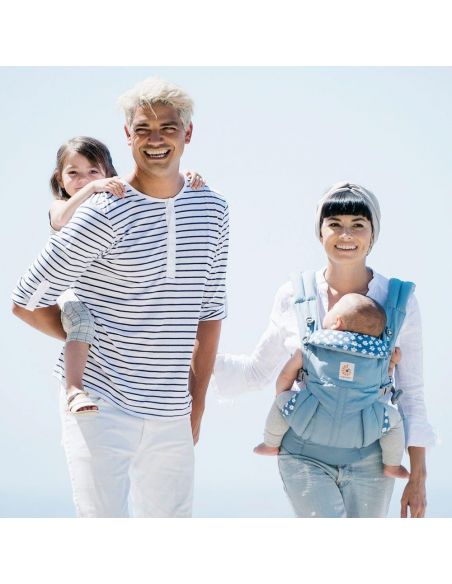 Ergonomic Ergo Backpack Ergobaby Ergo Baby Omni 360 Blue Daisies buy in online store