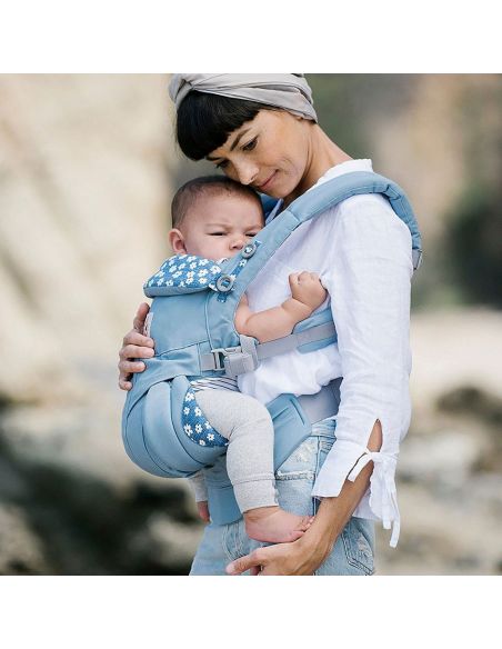 Ergonomic Ergo Backpack Ergobaby Ergo Baby Omni 360 Blue Daisies buy in online store