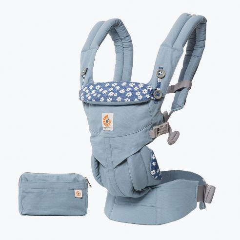 Ergonomic Ergo Backpack Ergobaby Ergo Baby Omni 360 Blue Daisies buy in online store