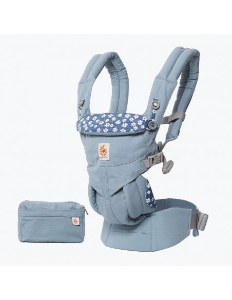 Ergonomic Ergo Backpack Ergobaby Ergo Baby Omni 360 Blue Daisies buy in online store