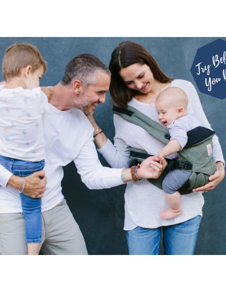 Ergonomic Ergo Backpack Ergobaby Ergo Baby Omni 360 Pearl Gray buy in online store