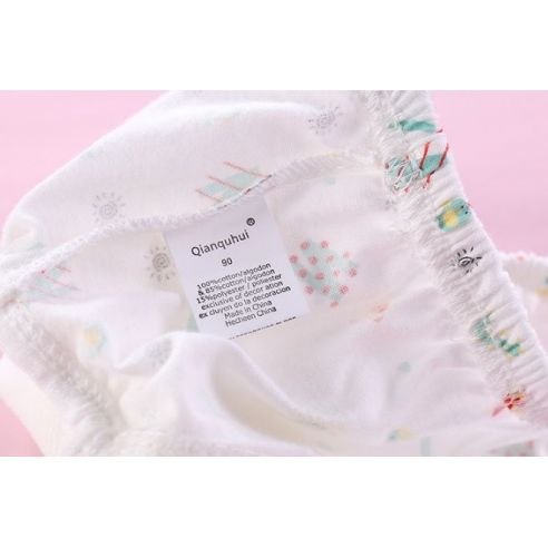 Sassy Qianquhui panties without aplikation, with rubber legs on legs - size 90 buy in online store