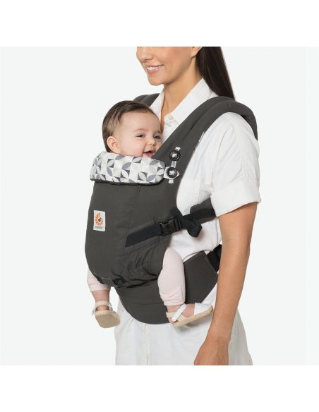 Backpack Adapt Baby Carrier - Graphic Gray buy in online store Backpack Adapt Baby Carrier - Graphic Gray buy in online store