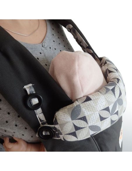 Backpack Adapt Baby Carrier - Graphic Gray buy in online store Backpack Adapt Baby Carrier - Graphic Gray buy in online store