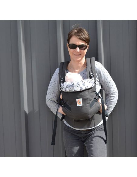 Backpack Adapt Baby Carrier - Graphic Gray buy in online store Backpack Adapt Baby Carrier - Graphic Gray buy in online store