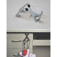 Hook on the door - x-shaped buy in online store 2