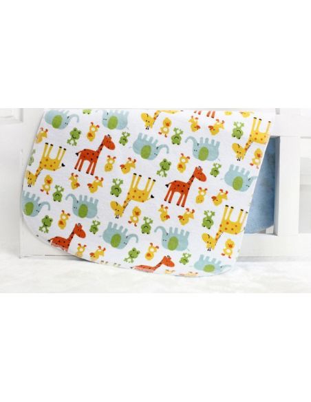 Diaper Bilateral Bamboo Mahra + Nerd. Breathable membrane + clap. Flannel - size 50 * 70cm buy in online store