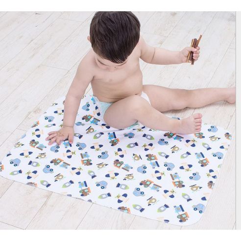 Diaper Bilateral Bamboo Mahra + Nerd. Breathable membrane + clap. Flannel - size 50 * 70cm buy in online store