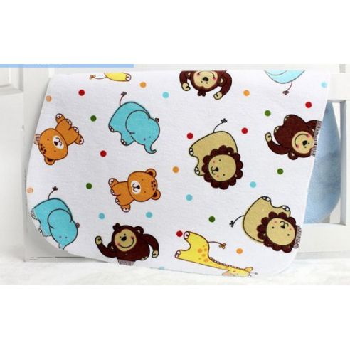 Diaper Bilateral Bamboo Mahra + Nerd. Breathable membrane + clap. Flannel - size 50 * 70cm buy in online store
