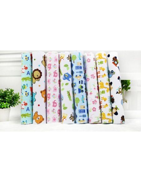 Diaper Bilateral Bamboo Mahra + Nerd. Breathable membrane + clap. Flannel - size 50 * 70cm buy in online store
