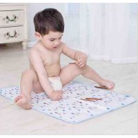 Diaper Waterproof Bamboo Color With Stripe - Size 70 * 105cm buy in online store 2