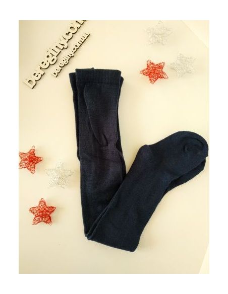 Merino wool tights 74-80 blue hl buy in online store