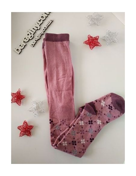 Merino wool tights 86-92 Flowers buy in online store