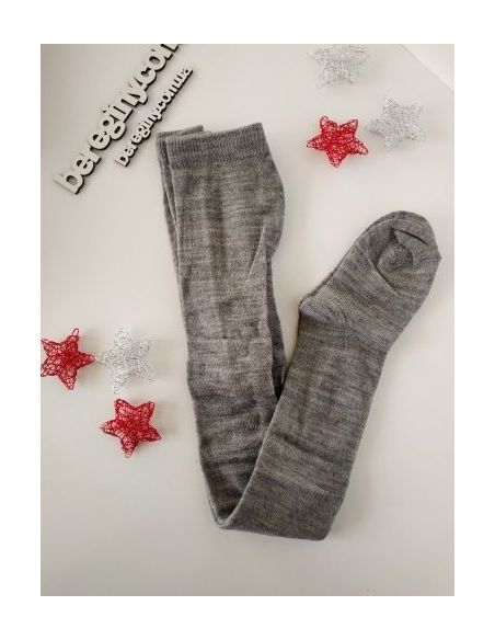 Merino wool tights 98-104 gray buy in online store