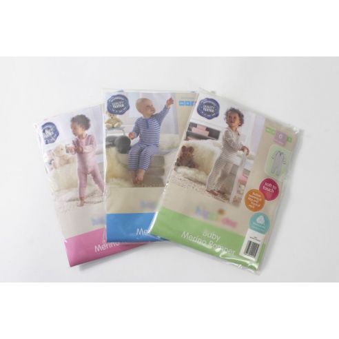 Man Slip Higgledee 0-3 months Merinos Pink Wool buy in online store