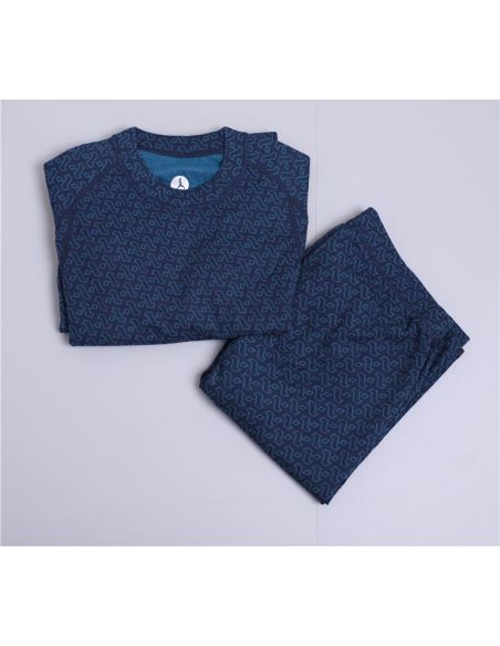 Term underwear Yo Shion Blue Zigzag - Size XL buy in online store