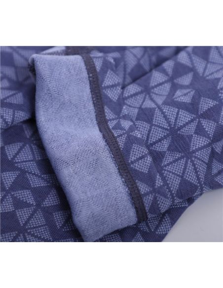 Term underwear Yo Shion Blue Zigzag - size L buy in online store