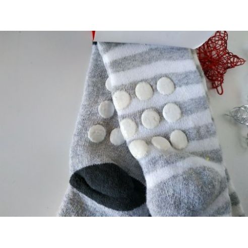 Socks Anti-slip terry children's Fox 2-3 years - gray (2 pairs) buy in online store