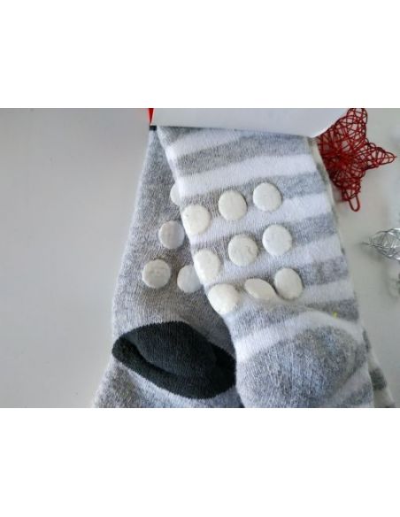Socks Anti-slip terry children's Fox 2-3 years - gray (2 pairs) buy in online store Socks Anti-slip terry children's Fox 2-3 years - gray (2 pairs) buy in online store