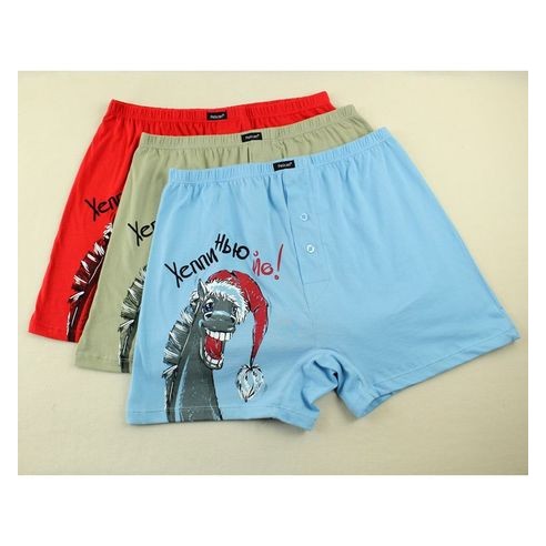 Men's panties Pelican - Happy New Ye. Sizes M and L buy in online store