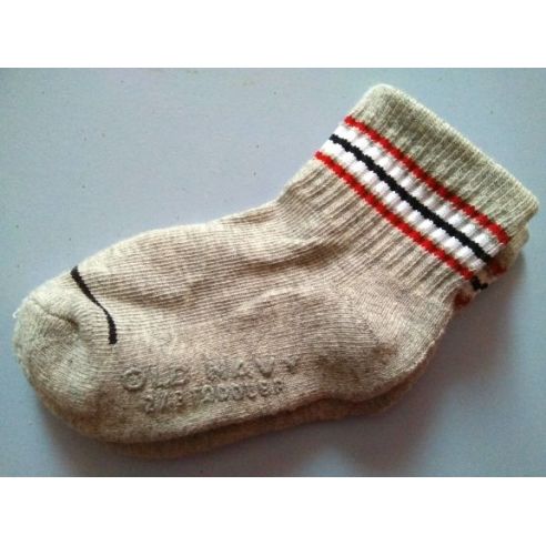 Socks Children's anti-slip OLD Navy gray - 2-3 years buy in online store