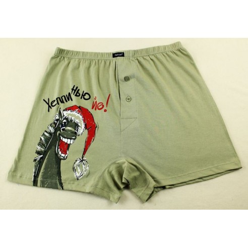 Men's panties Pelican - Happy New Ye. Sizes M and L buy in online store