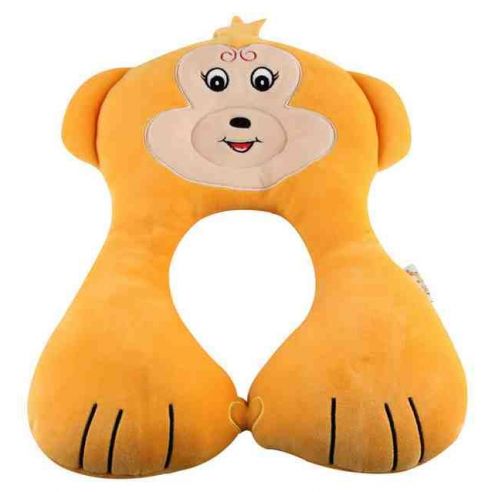 Pillow for children auto, stroller and travel - monkey buy in online store
