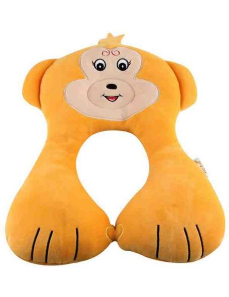 Pillow for children auto, stroller and travel - monkey buy in online store