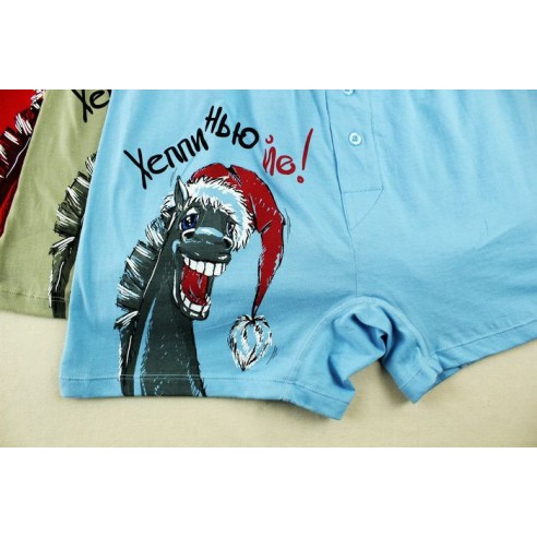 Men's panties Pelican - Happy New Ye. Sizes M and L buy in online store