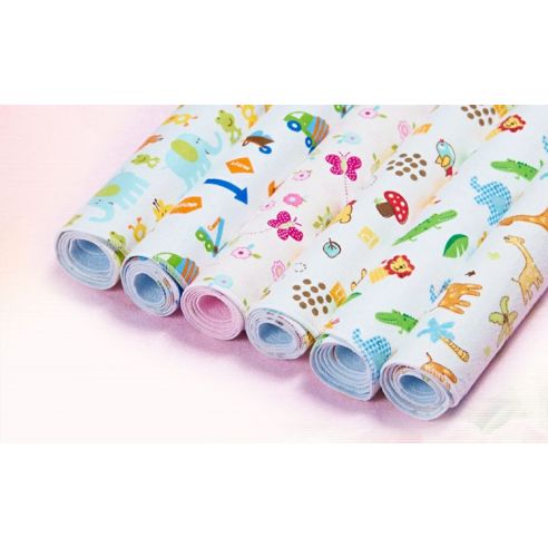 Diaper Bilateral Bamboo Mahra + Nerd. Breathable membrane + clap. Flannel - size 100 * 150cm buy in online store