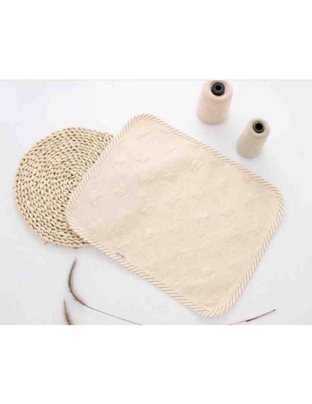 Diaperwood Warning Not Bleached Cotton - Size 50 * 70cm buy in online store