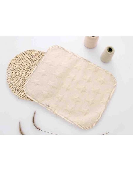 Diaperwood Warning Not Bleached Cotton - Size 50 * 70cm buy in online store