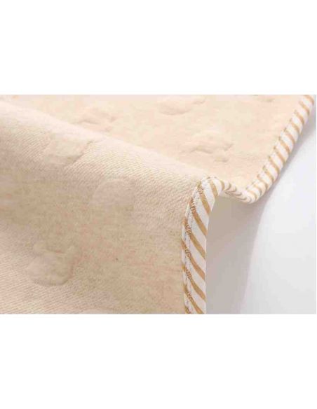 Diaperwood Warning Not Bleached Cotton - Size 50 * 70cm buy in online store