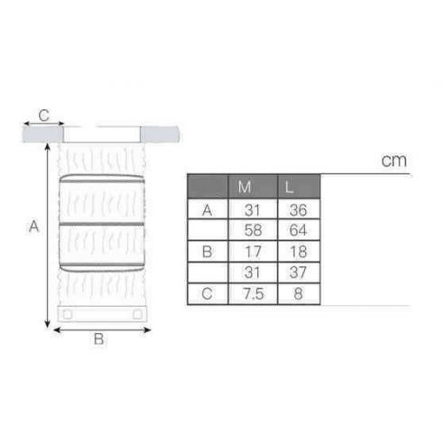 Reusable mesh diaper on velcro buy in online store