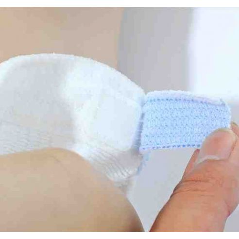Reusable mesh diaper on velcro buy in online store