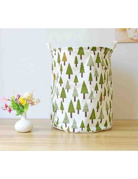 Basket for cotton big toys - Christmas trees (without tightening) buy in online store Basket for cotton big toys - Christmas trees (without tightening) buy in online store