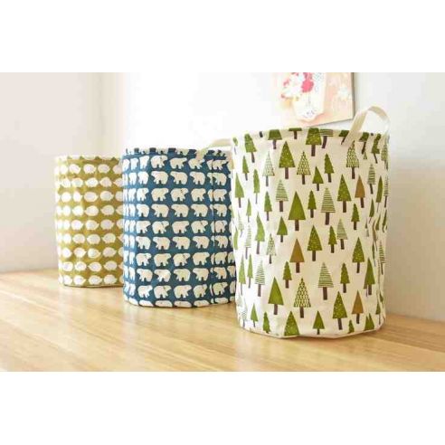 Basket for cotton big toys - Christmas trees (without tightening) buy in online store