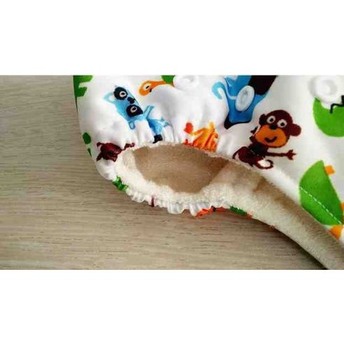 Bamboo diaper on buttons buy in online store