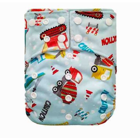 Bamboo diaper on buttons buy in online store