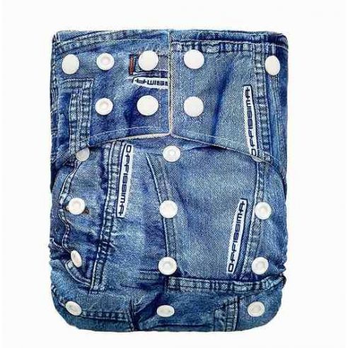 Bamboo diaper on buttons buy in online store