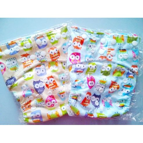Bamboo diaper on buttons buy in online store