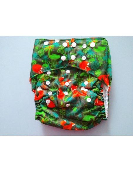 Reusable diaper on microflis buttons with double rubber band - large size buy in online store Reusable diaper on microflis buttons with double rubber band - large size buy in online store