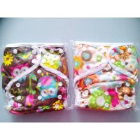 Reusable diaper on microflis buttons with built-in liners buy in online store