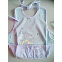 Cotton slotman apron with pocket - Blue bear buy in online store