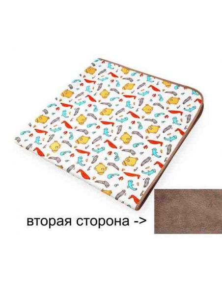 Diaperwritten Double-sided cotton Mahra + cotton knitwear - size 70 * 90cm buy in online store