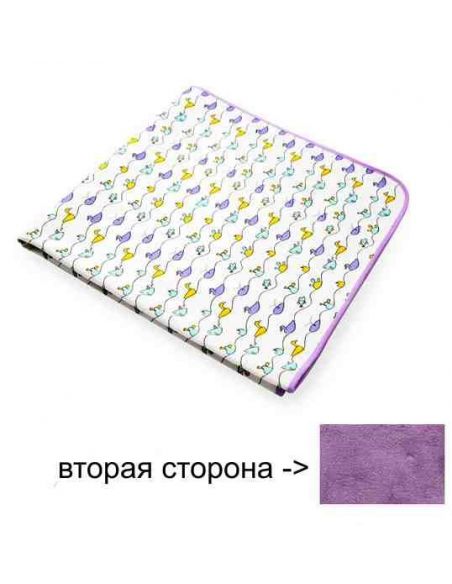 Diaperwritten Double-sided cotton Mahra + cotton knitwear - size 70 * 90cm buy in online store